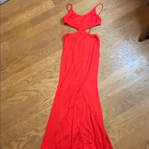 HELLO MOLLY RED MAXI